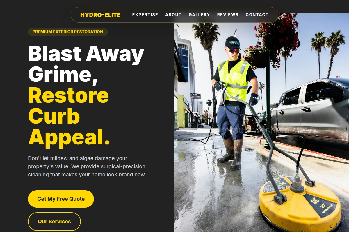 Mildew Pressure Washing